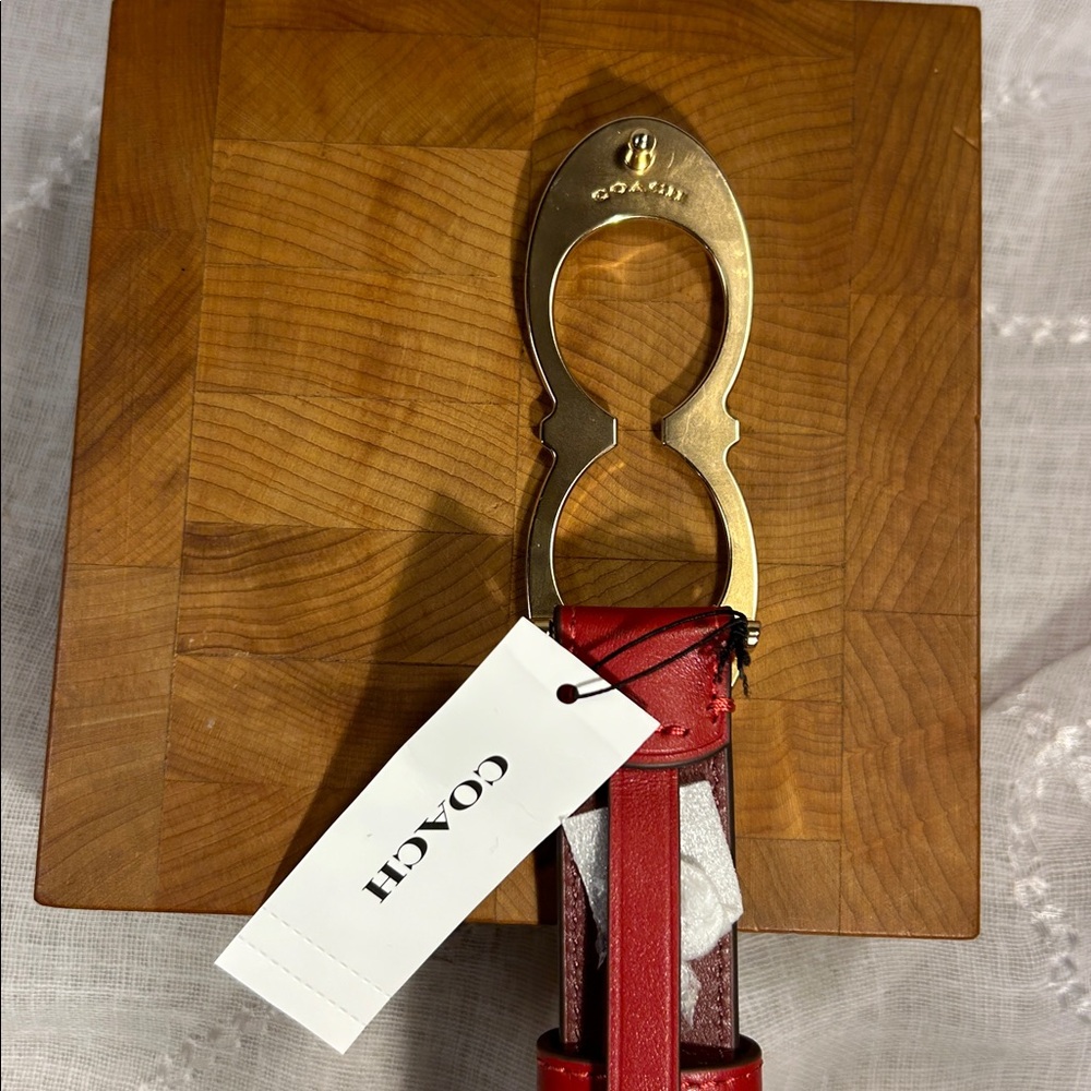 NWT Coach leather Belt C1725 size XS - Picture 2 of 10